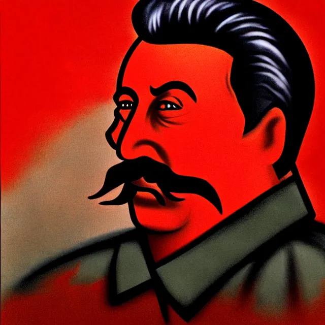 Image similar to stalin, red eyes, pain, hell, biboran, book