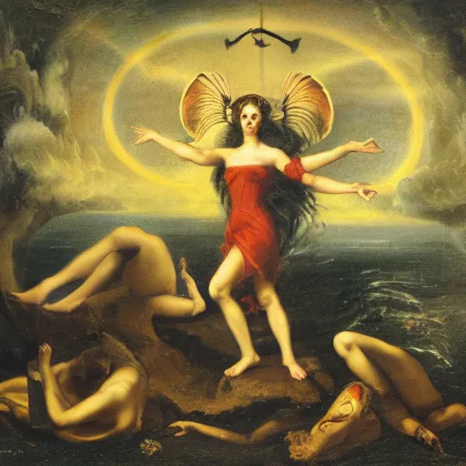 Image similar to the summoning of the muse