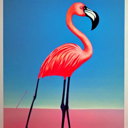 Prompt: flamingo by Dali