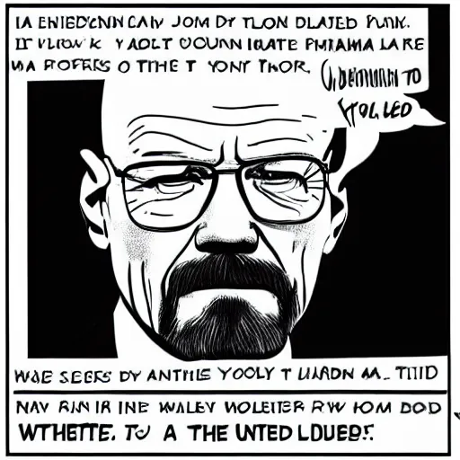 Image similar to Walter White as the president of the United States