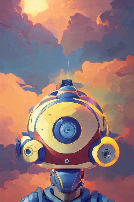 Image similar to metabots medabots medarotto medarot robot minimalist comics helmet mask neon cybereye, behance hd by jesper ejsing, by rhads, makoto shinkai and lois van baarle, ilya kuvshinov, rossdraws global illumination ray tracing hdr radiating a glowing aura