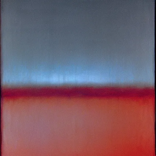 Image similar to the abstract painting'arctic void ', by caspar david friedrich, by rothko