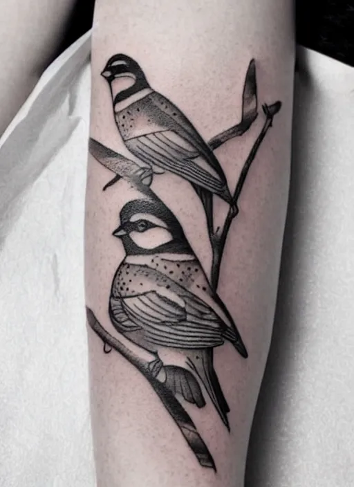 Prompt: sailor sparrow tattoo