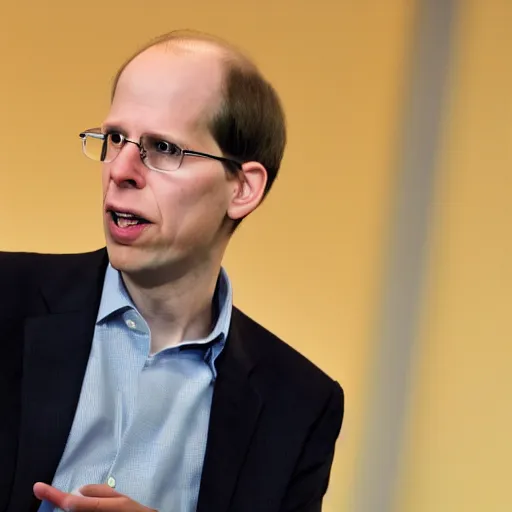 Prompt: nick bostrom argues for the simulation hypothesis on cnn. getty images copyright
