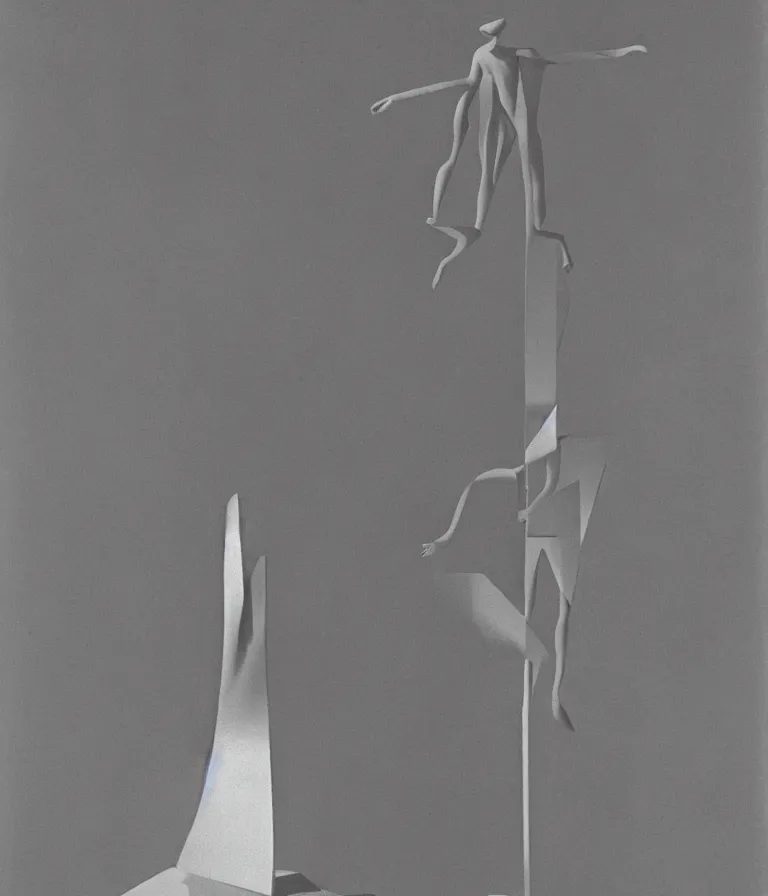 Image similar to statue by laszlo moholy nagy