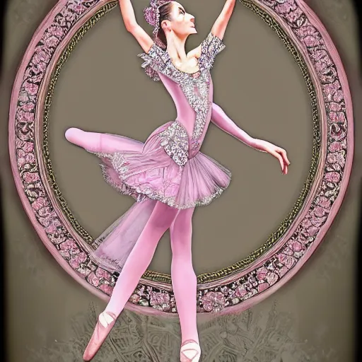 Prompt: ballerina princess of diamonds gorgeous, ornate, intricate, detailed, stunning, masterpiece, 4 k