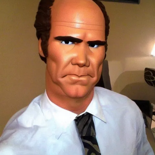 Image similar to megamind that looks like will Ferrell
