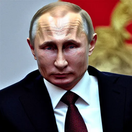 Prompt: Putin as Naruto character