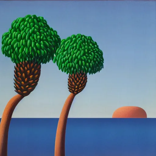 Image similar to Costa Blanca by Rene Magritte