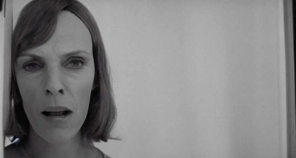 Image similar to Toni Collette in The Shining, cinematography 1980