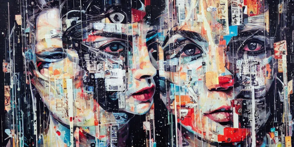 Image similar to koyaanisqatsi, by Sandra Chevrier