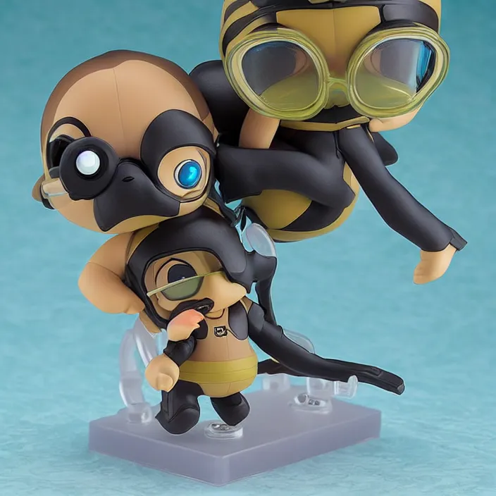 Image similar to Scuba Sloth, An anime Nendoroid of Scuba Sloth, figurine, detailed product photo