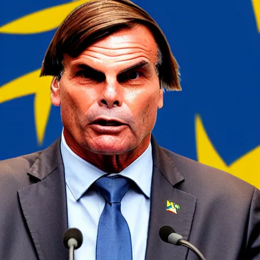 Image similar to a photo of bolsonaro