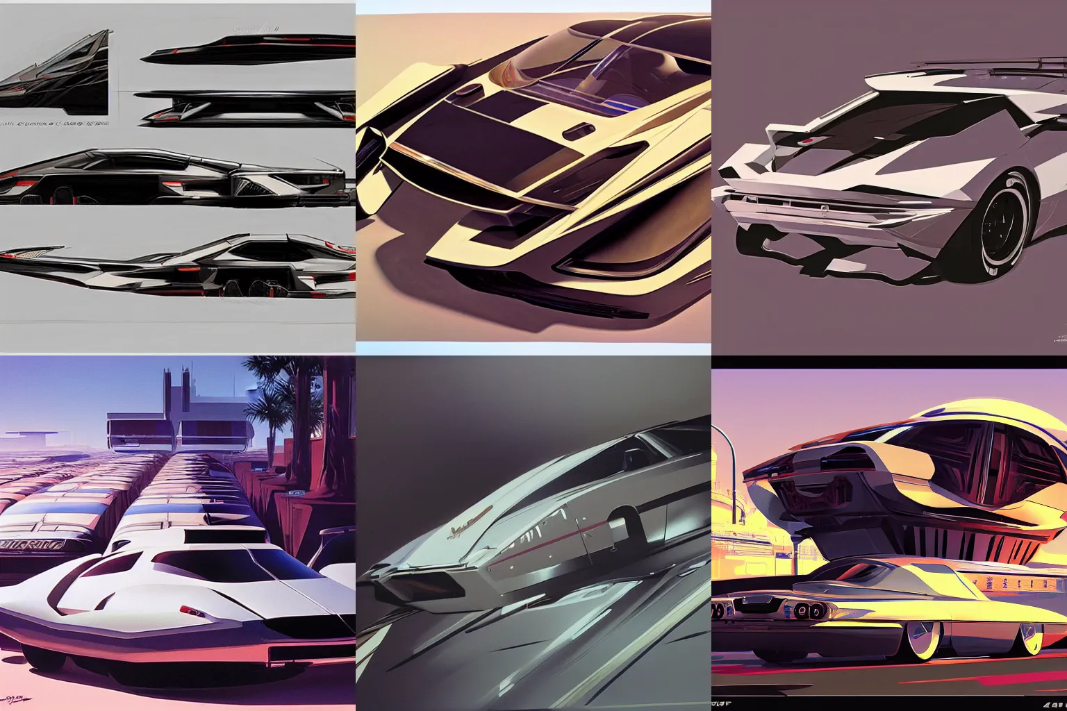 Prompt: concept art by Syd Mead, highly detailed, ultra detailed, ultra realistic, trending on artstation