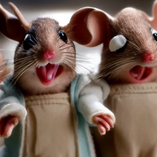 Prompt: Mice as characters in the Sopranos