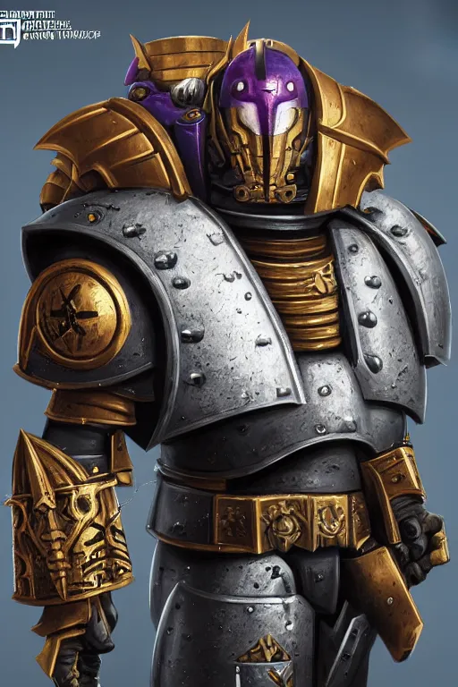 Image similar to armor portrait heros warhammer 4 0 k horus heresy fanart - the primarchs emperor by johannes helgeson animated with vfx concept artist & illustrator global illumination ray tracing hdr fanart arstation zbrush central hardmesh 8 k octane renderer comics stylized