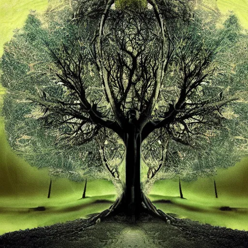 Prompt: the tree of human experience