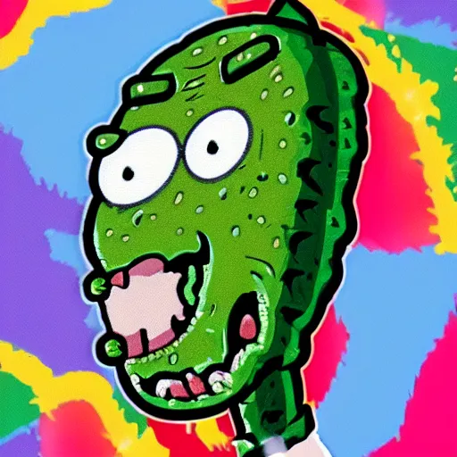 Image similar to pickle rick