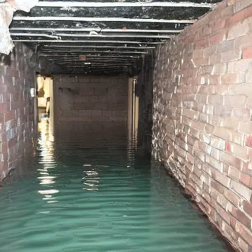 Image similar to flooded basement,