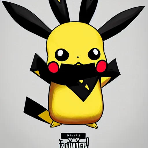 Image similar to pikachu in the style of hollow knight, pikachu pokemon, pokemon!, digital art, highly detailed, 4 k, artstation, award winning, pikachu