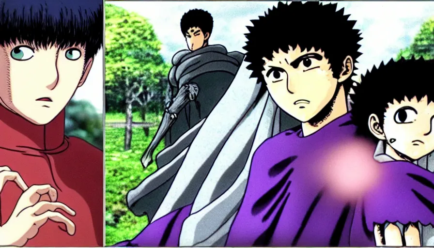 Image similar to the two complementary forces that make up all aspects and phenomena of life, from Berserk