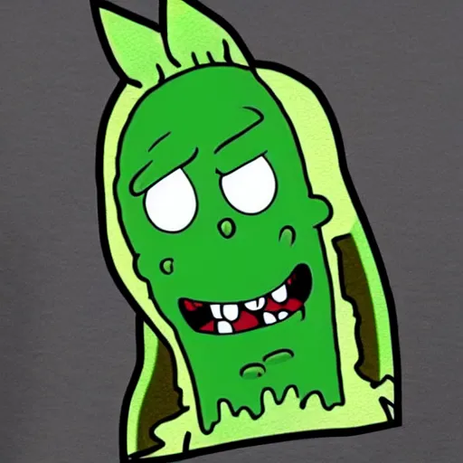 Image similar to pickle rick