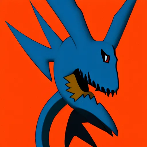 Image similar to garchomp in the style of { { { [ [ [ [ [ [ r. j. palmer ] ] ] ] ] ] ] } } }