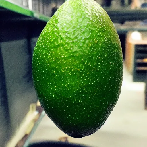 Image similar to low quality photo of nikocado avocado in the backrooms