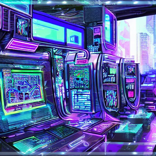 Prompt: meganoid machine, cyberpunk style, high details, digital art