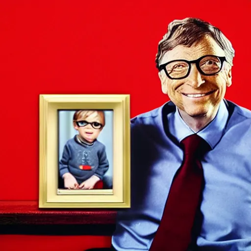 bill gates anime villain, elegant, portrait, detailed,, Stable Diffusion