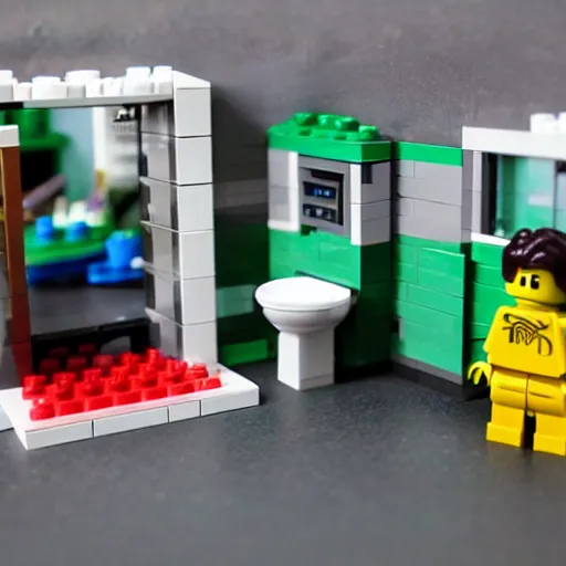 Image similar to Public Washroom Lego set