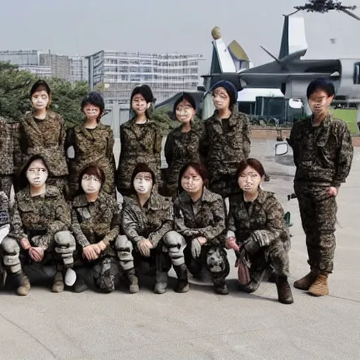 Image similar to female south korean counterterrorist unit 7 0 7 th special mission group, tactical c 1 3. 0