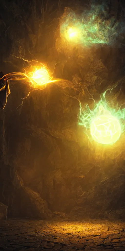 Prompt: wizard opening magical portal to a alternate world, dynamic lighting, medieval fantasy, lantern light glow, quasar, real fantasy, dark fantasy, magic spells, concept art, dreamy, render by octane and blender, hyper realistic, cinematic lighting, unreal engin 5, by dominic mayer, 8 k, vray render, artstation, deviantart