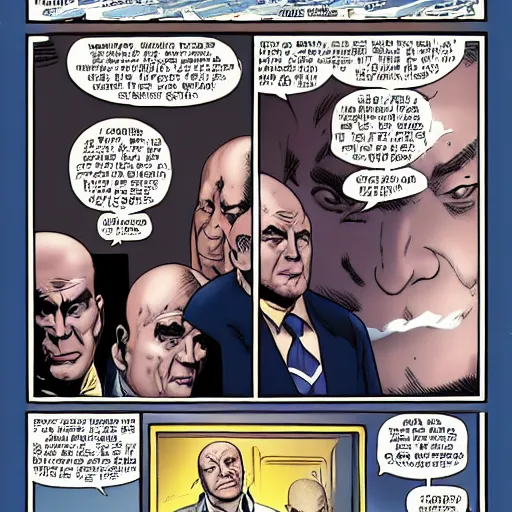 Image similar to Silvio Berlusconi as Uatu the observer