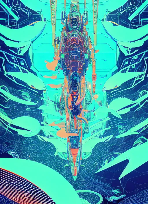 Prompt: a huge battleship, artstation winner by victo ngai, kilian eng and by jake parker, by conrad roset, swirly vibrant color lines, winning award masterpiece, fantastically gaudy, aesthetic octane render, 8 k hd resolution