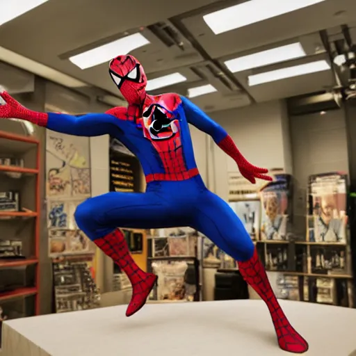 Prompt: Mark Zuckerberg as Spiderman, 4k