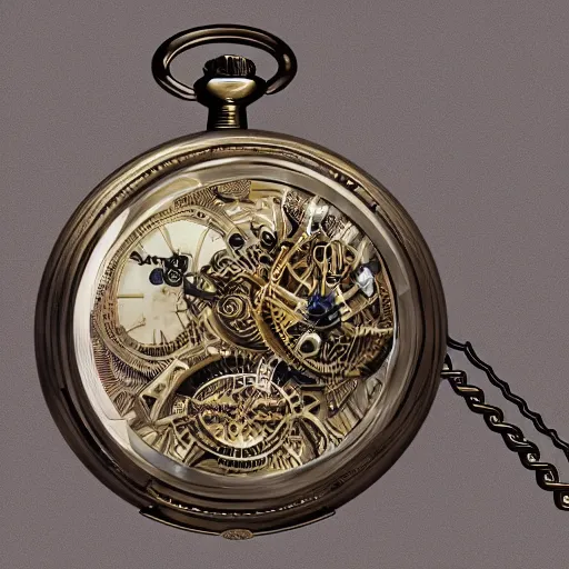 Image similar to low angle shot of a steampunk pocket watch by clive barker, intricate, elegant, highly detailed, centered, digital painting, artstation, concept art, smooth, sharp focus, illustration, artgerm, Tomasz Alen Kopera, Peter Mohrbacher donato giancola, Joseph Christian Leyendecker, WLOP, Boris Vallejo.