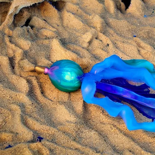 Image similar to portuguese man - of - war deity