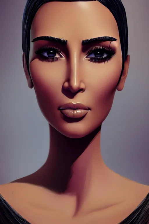 Image similar to A photo still of kim kardashian eyes as a toy, highly detailed, artstation, concept art, sharp focus, illustration, cinematic lighting, wide-shot.