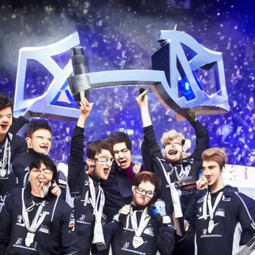 Image similar to G2 finally winning worlds, g2, winning, leagueoflegends