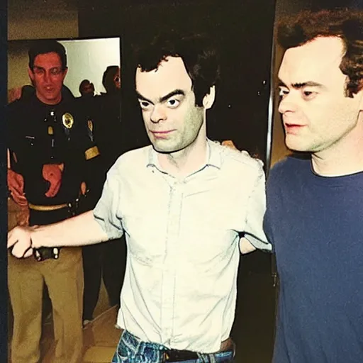 Prompt: “Bill Hader being arrested for public indecency, TMZ photo”