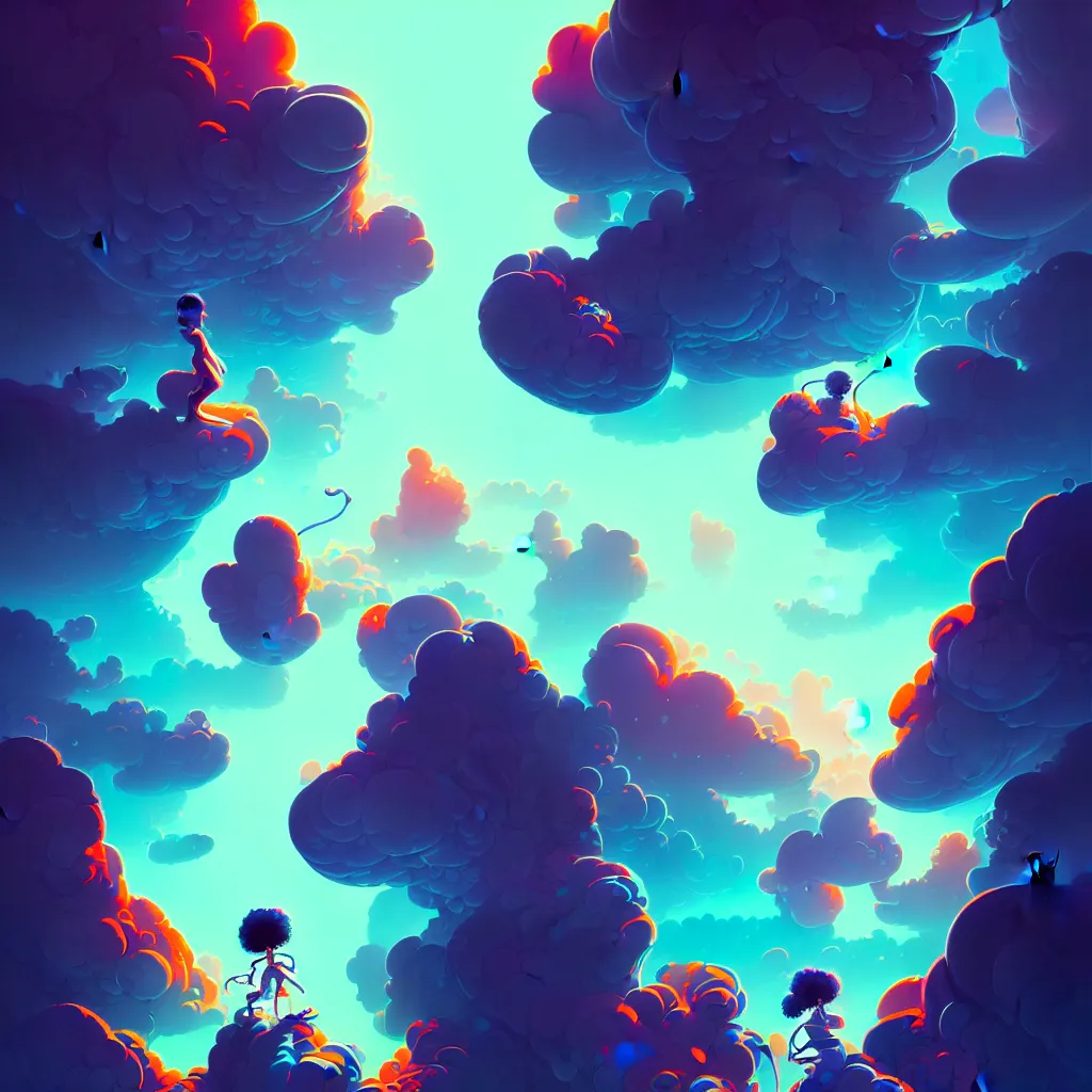 Image similar to a micro-service deployed to a datacenter, road, connector, defence, wall, cloud, security, cyber, attack vector, trending on Artstation, painting by Jules Julien, Leslie David and Lisa Frank and Peter Mohrbacher and Alena Aenami and Dave LaChapelle muted colors with minimalism