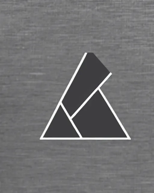 Image similar to letter S and H inside a circle inside a triangle, logo of a company