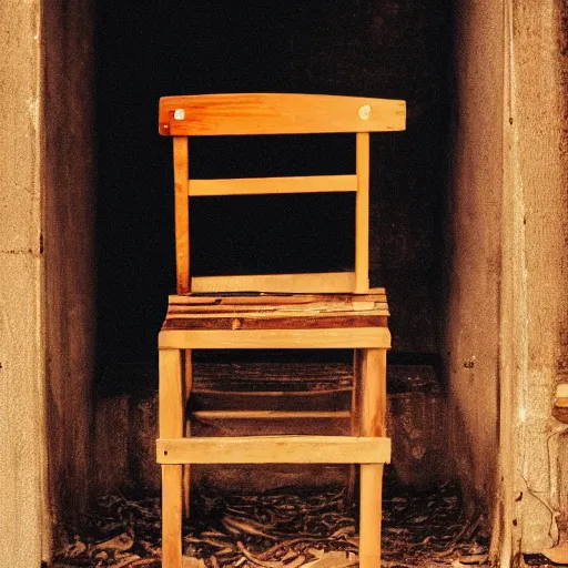 Image similar to god's empty chair