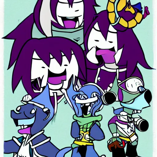 Image similar to deltarune spamton undertale art