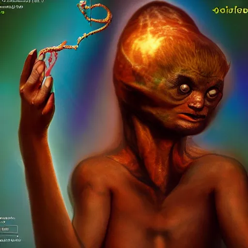 Prompt: scientific accurate djinn, photorealistic, National geographic, nature, Canon