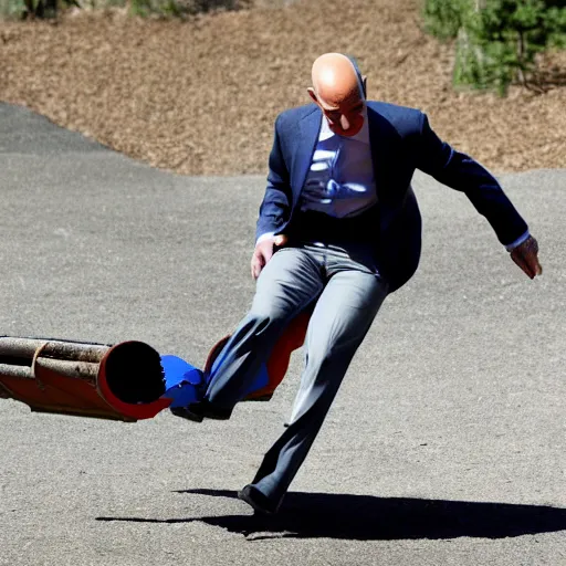 Image similar to Jeff bezos falling into a wood chipper, hd photo