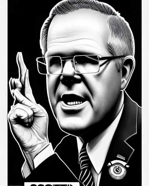 Image similar to scott morrison in the style of australian communist propaganda poster art in the year 1 9 8 7 ultra realistic, concept art, intricate details, highly detailed, photorealistic, octane render, 8 k, unreal engine. art by artgerm and magali villeneuve