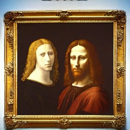 Prompt: rick and moery painted by Leonardo DaVinci, super detailed, masterpiece