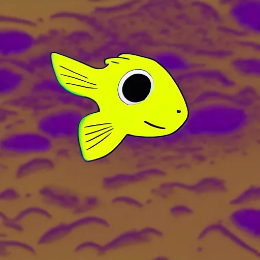 Prompt: flounder on the moon